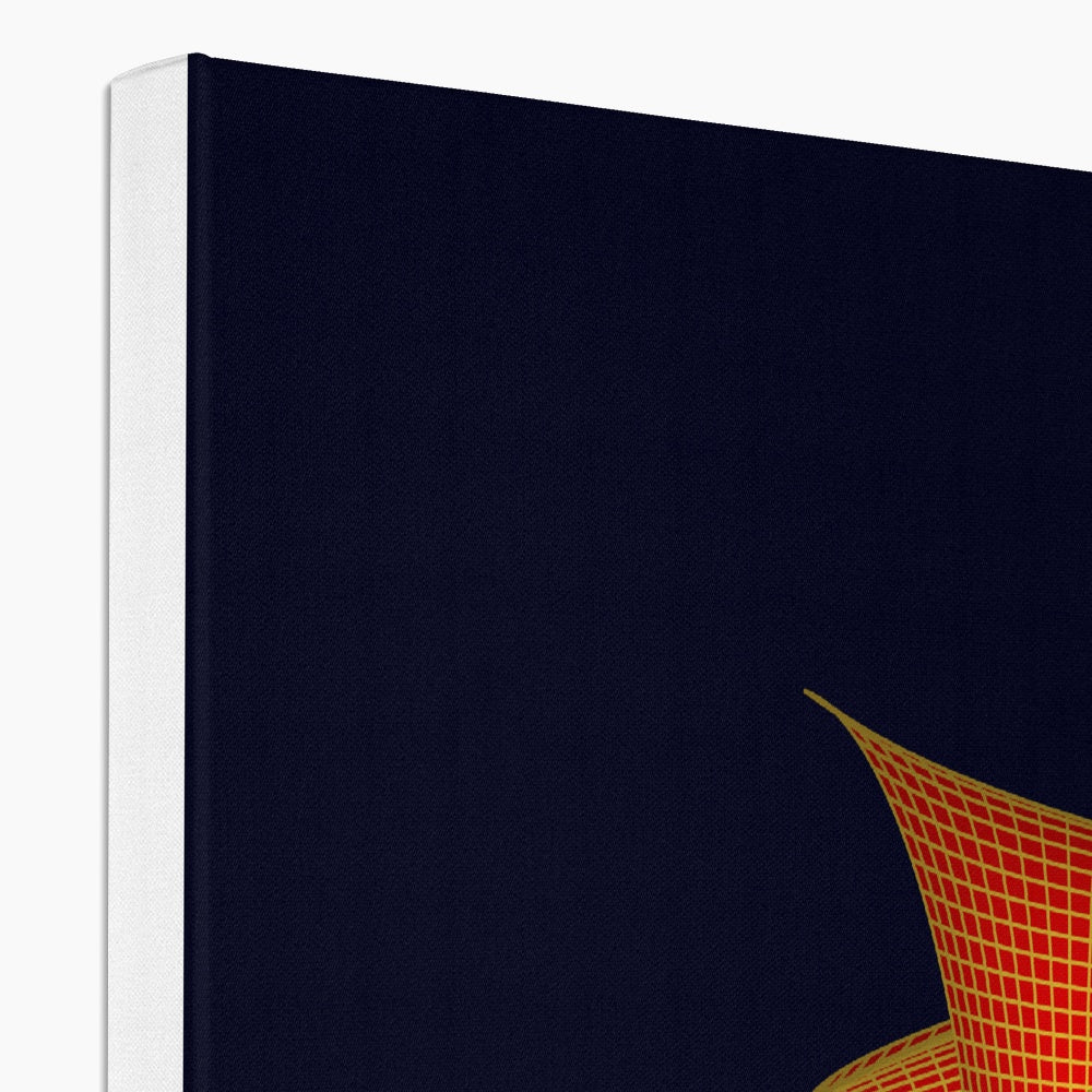 Kuen's Surface, Red Eco Canvas