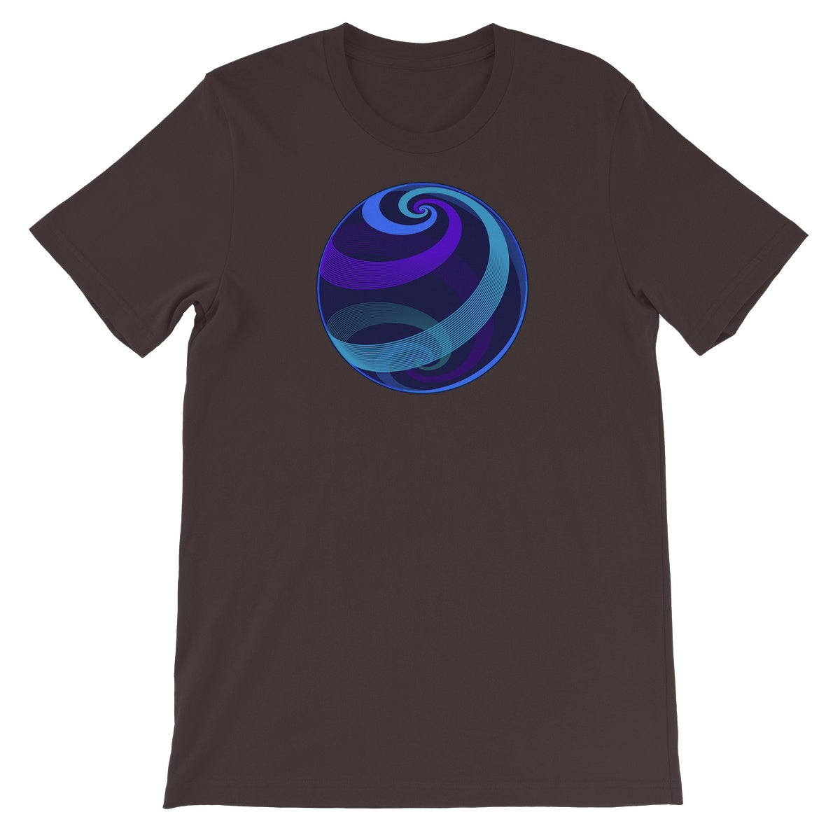 Loxodromes, Twilight Globe Unisex Short Sleeve T-Shirt