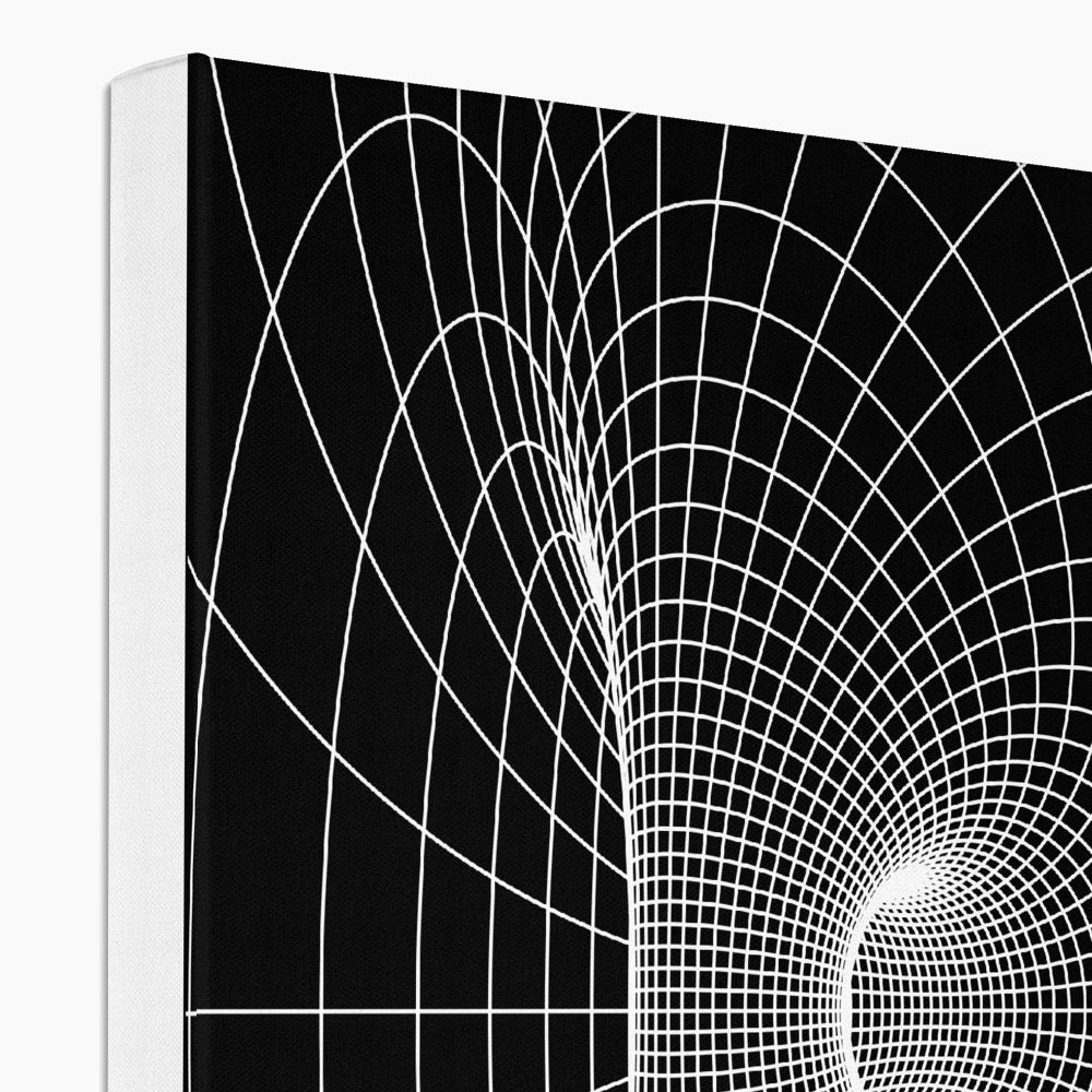 Parabolic Cyclide, White Eco Canvas