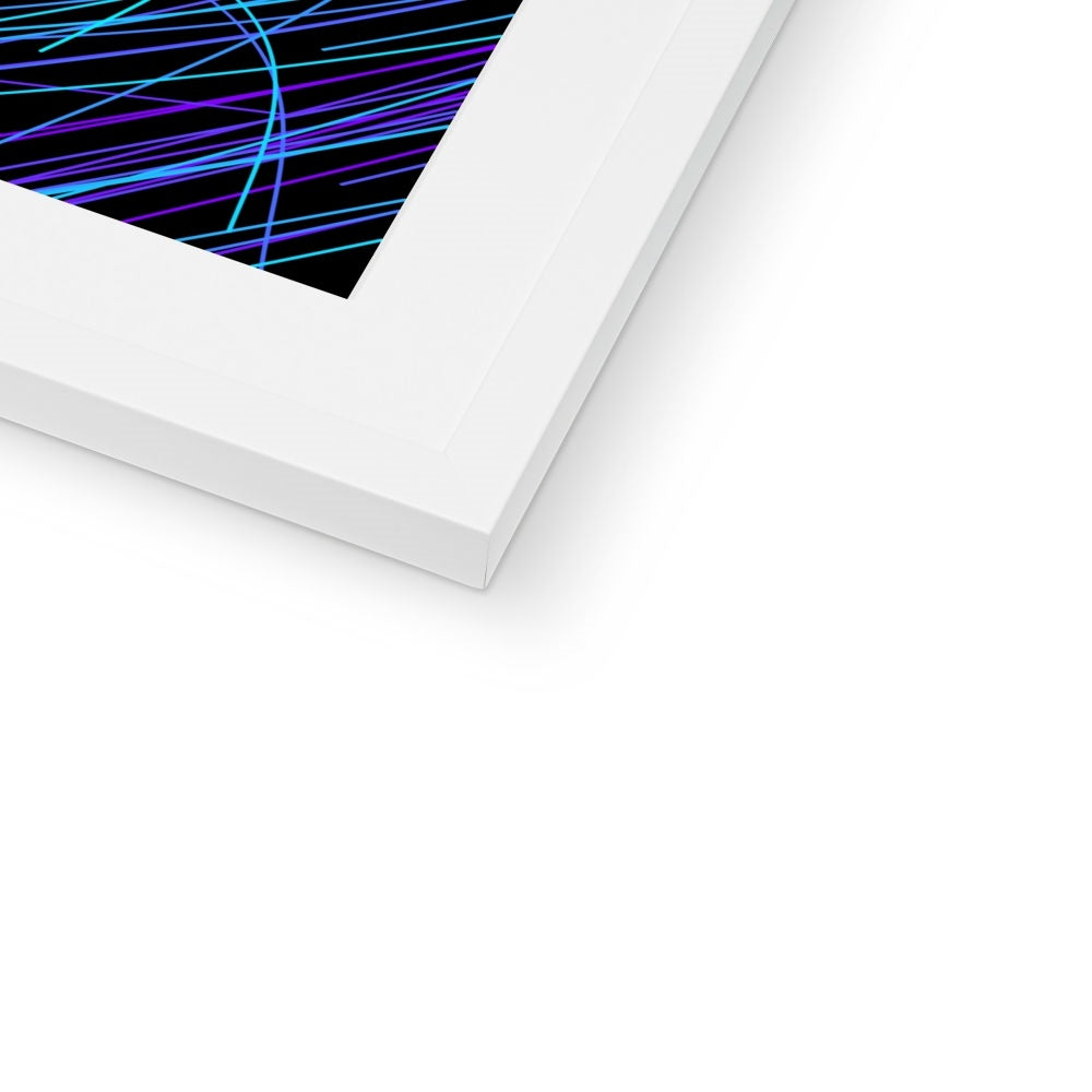 Lorenz Attractor, Cool Framed & Mounted Print