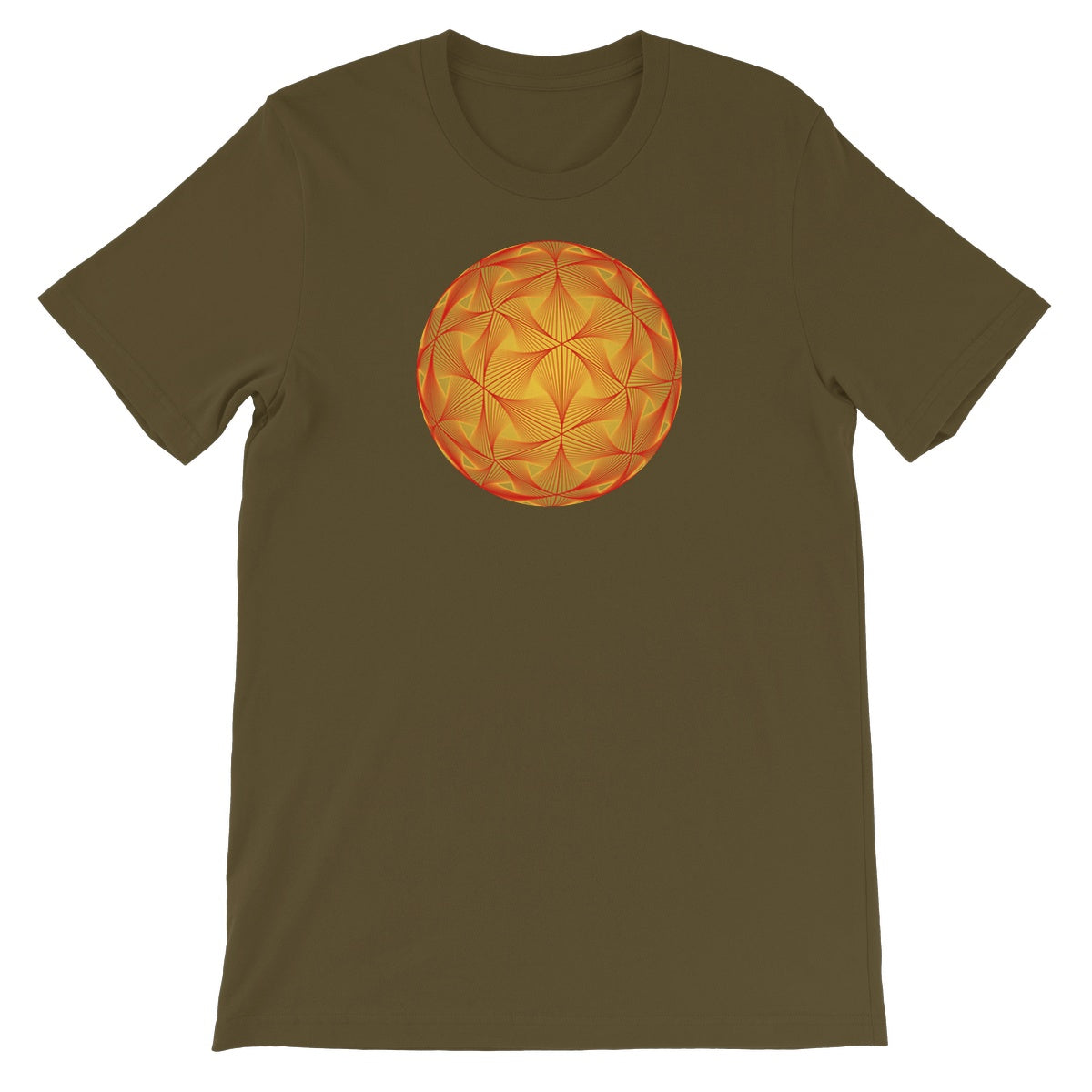 Diatom, Red Unisex Short Sleeve T-Shirt