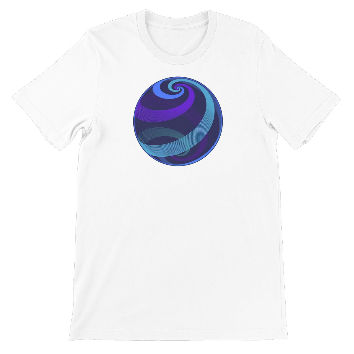 Loxodromes, Twilight Globe Unisex Short Sleeve T-Shirt