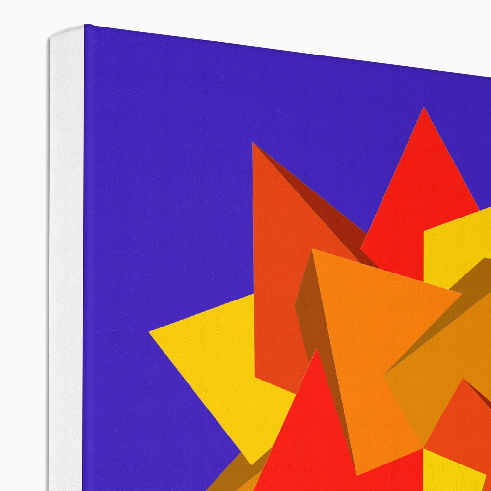 Five Tetrahedra, Autumn Eco Canvas