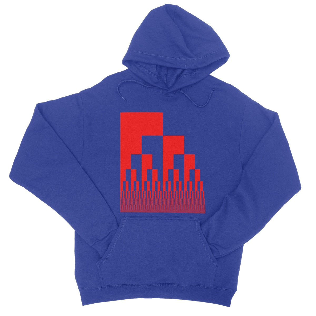 Binary Cascade, Red College Hoodie