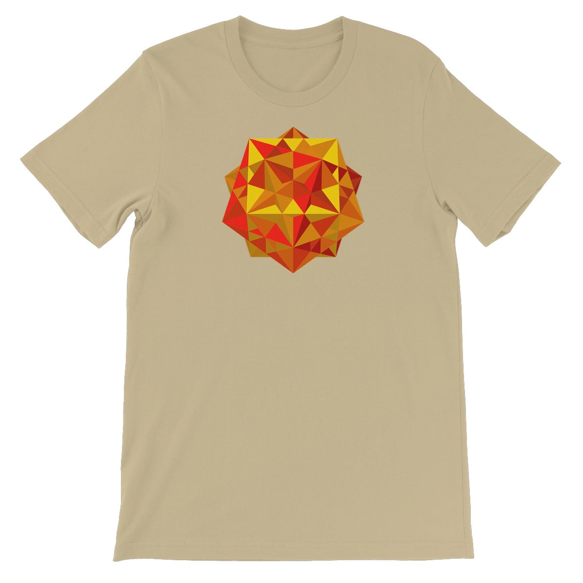 Five Cubes, Autumn Unisex Short Sleeve T-Shirt