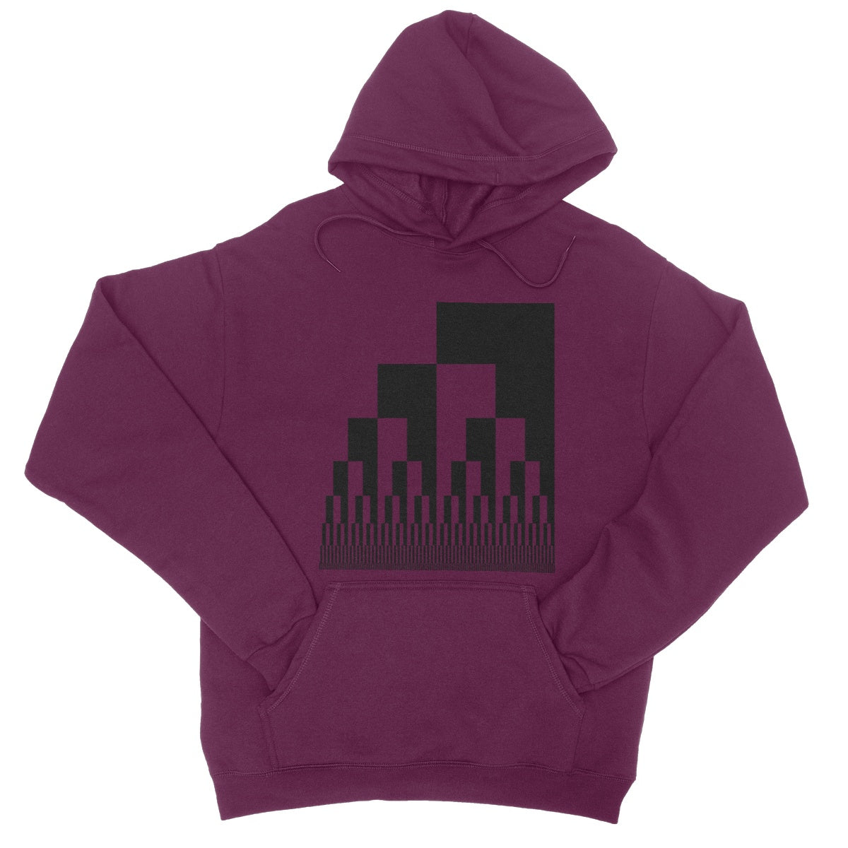 Binary Cascade College Hoodie