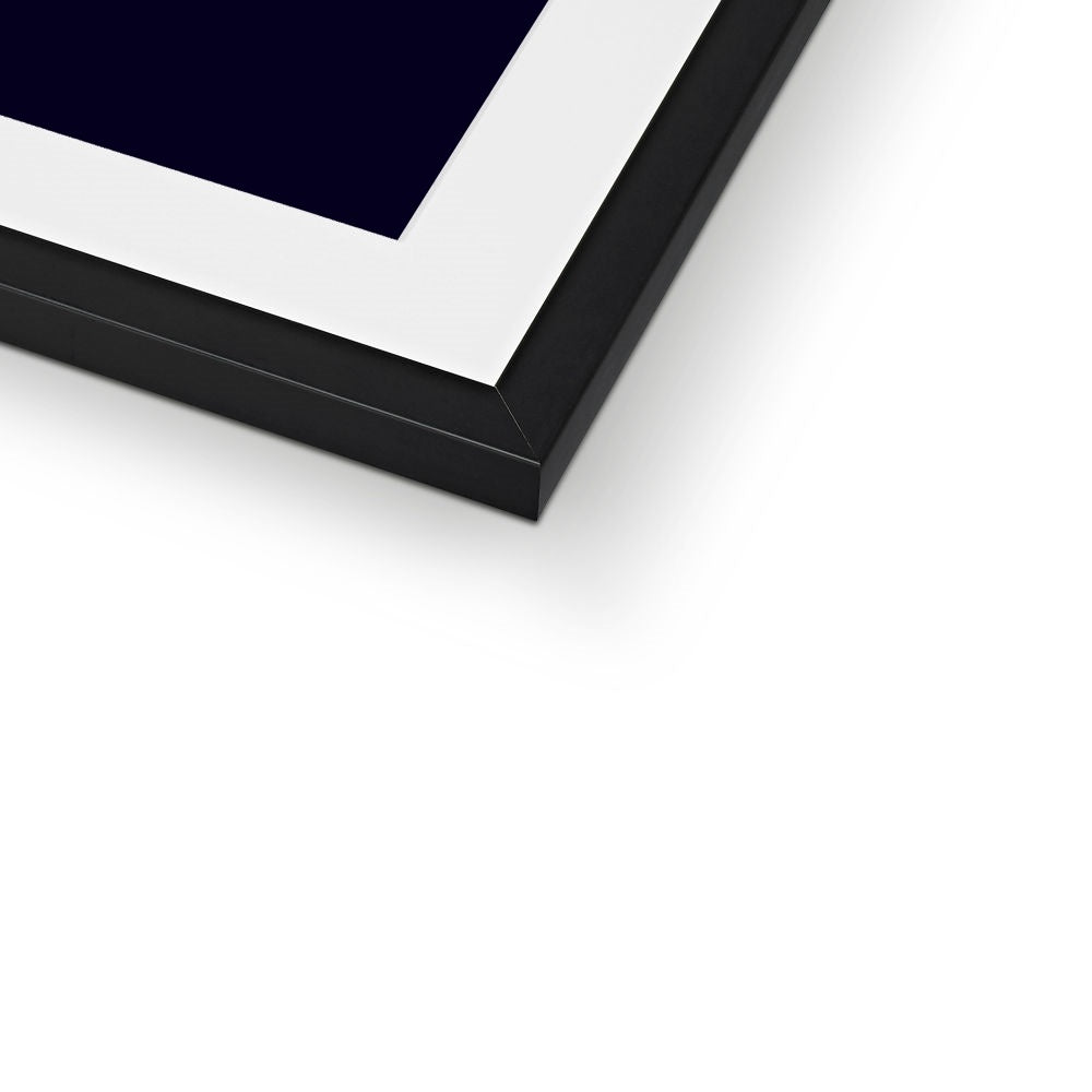 Projective Plane, Spring Framed & Mounted Print