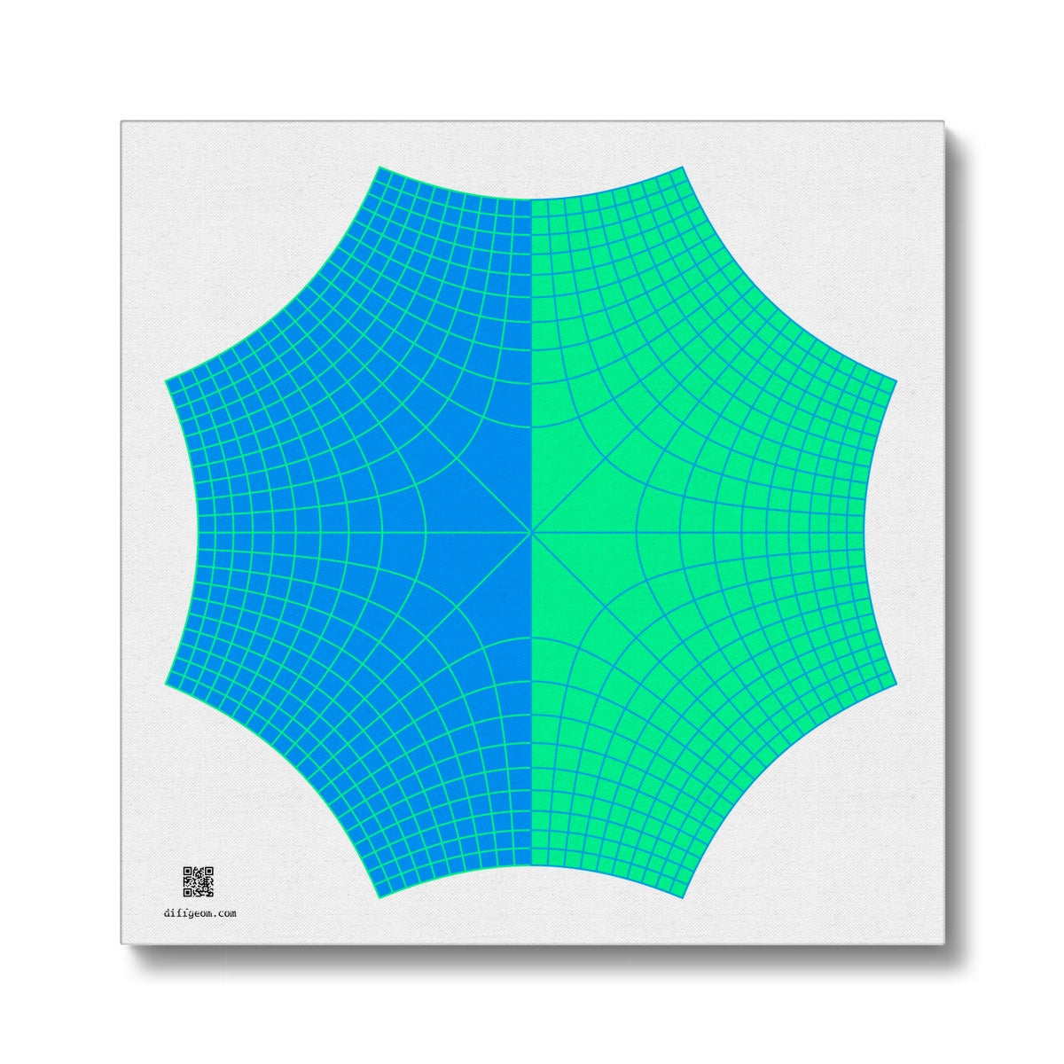 Complex Square Roots Eco Canvas