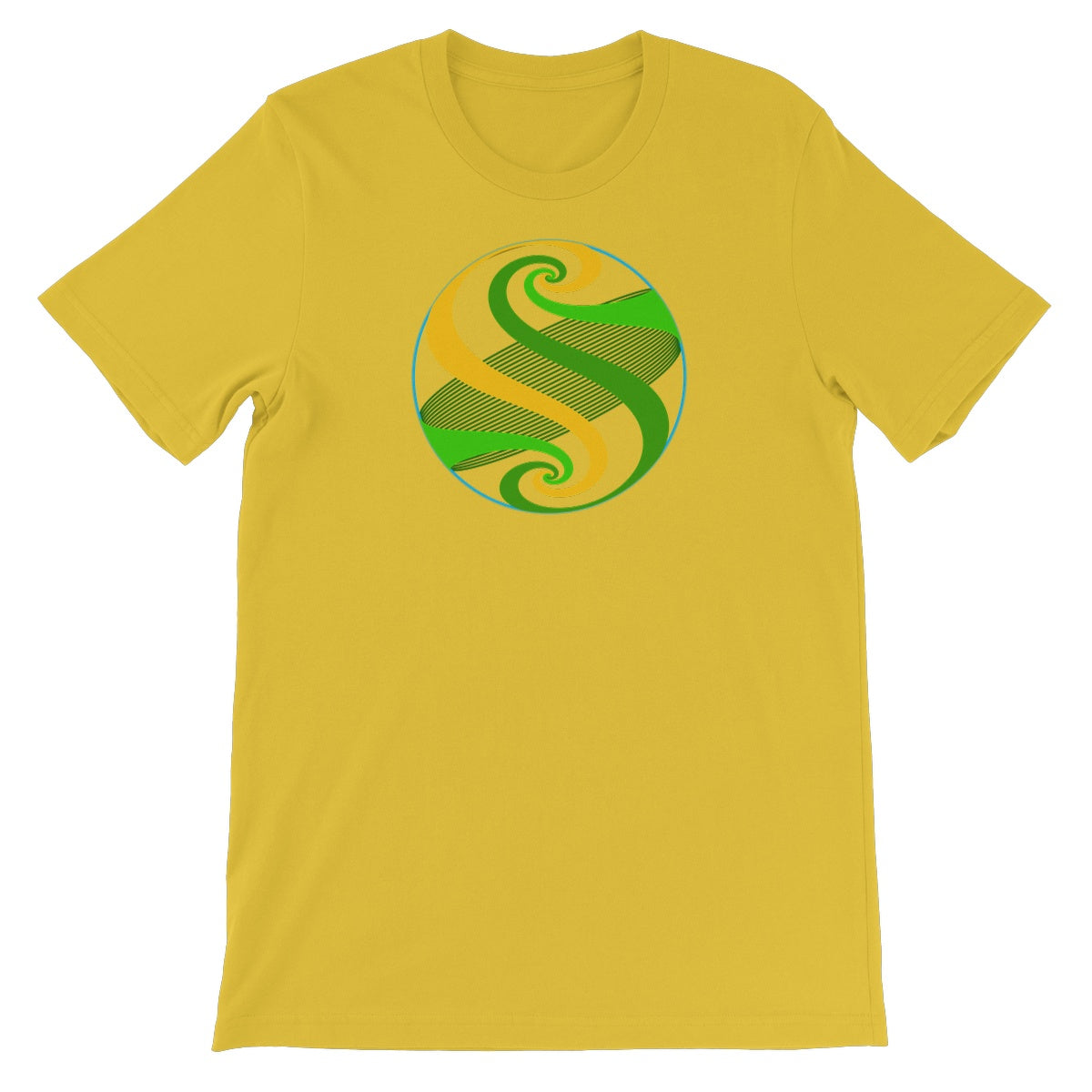 Möbius Flow, Pond Sphere Unisex Short Sleeve T-Shirt