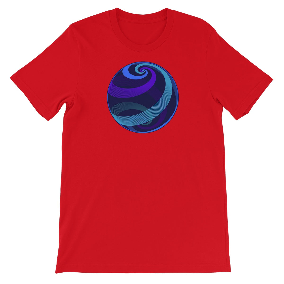 Loxodromes, Twilight Globe Unisex Short Sleeve T-Shirt