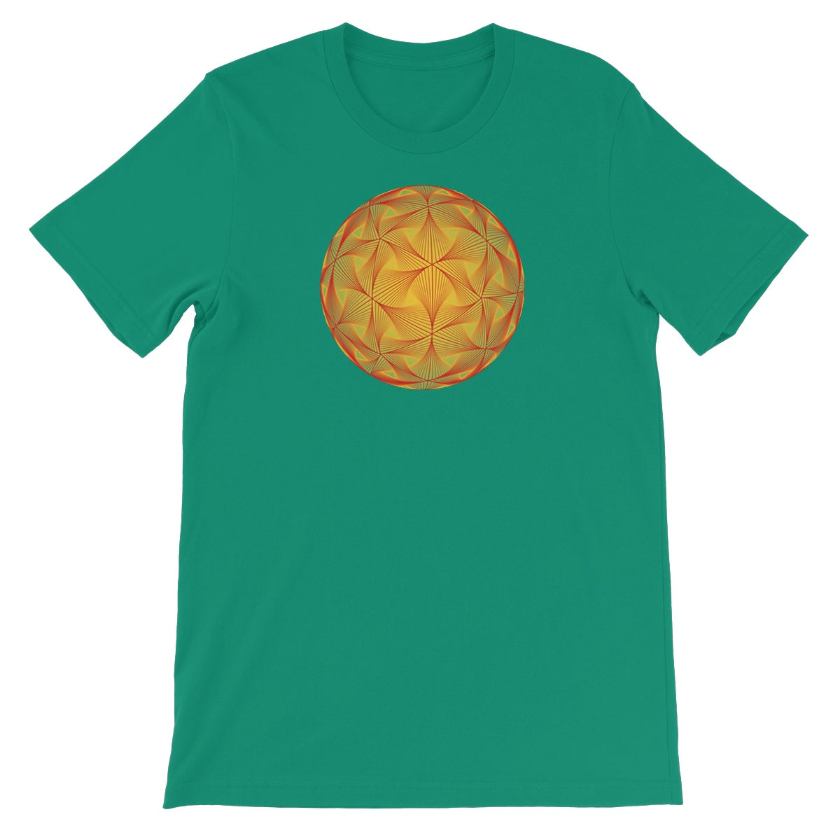 Diatom, Red Unisex Short Sleeve T-Shirt