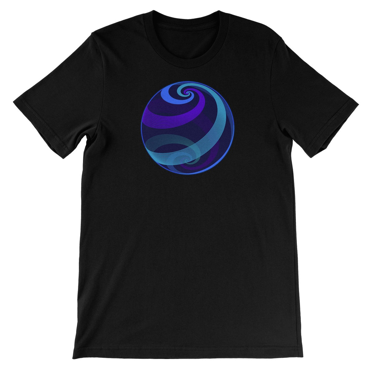 Loxodromes, Twilight Globe Unisex Short Sleeve T-Shirt