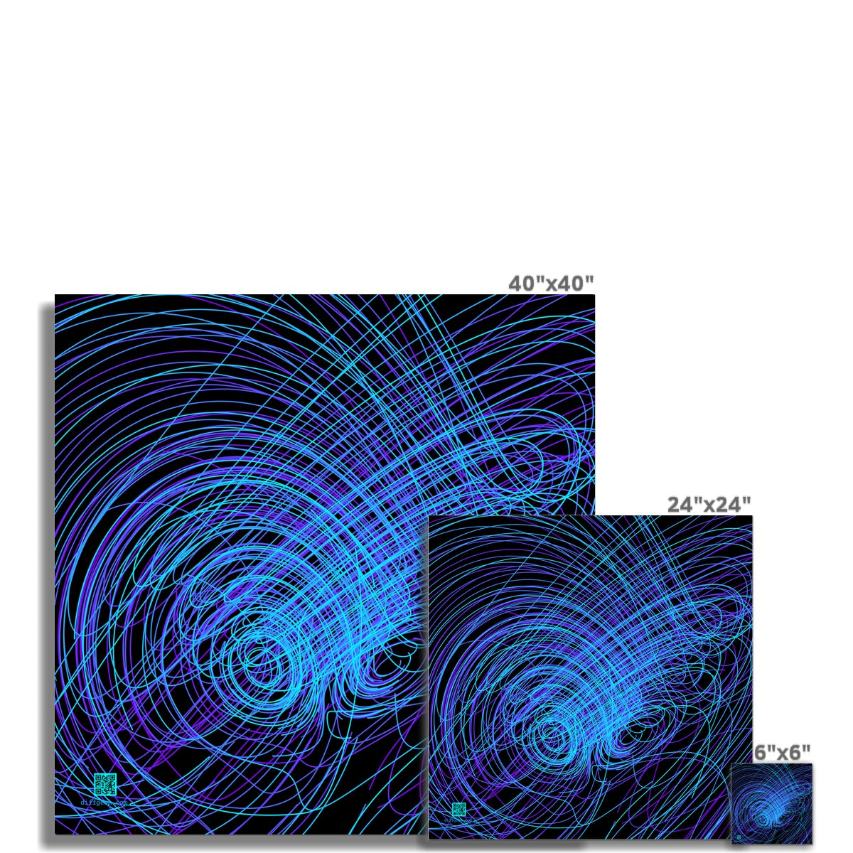 Lorenz Attractor, Cool Fine Art Print