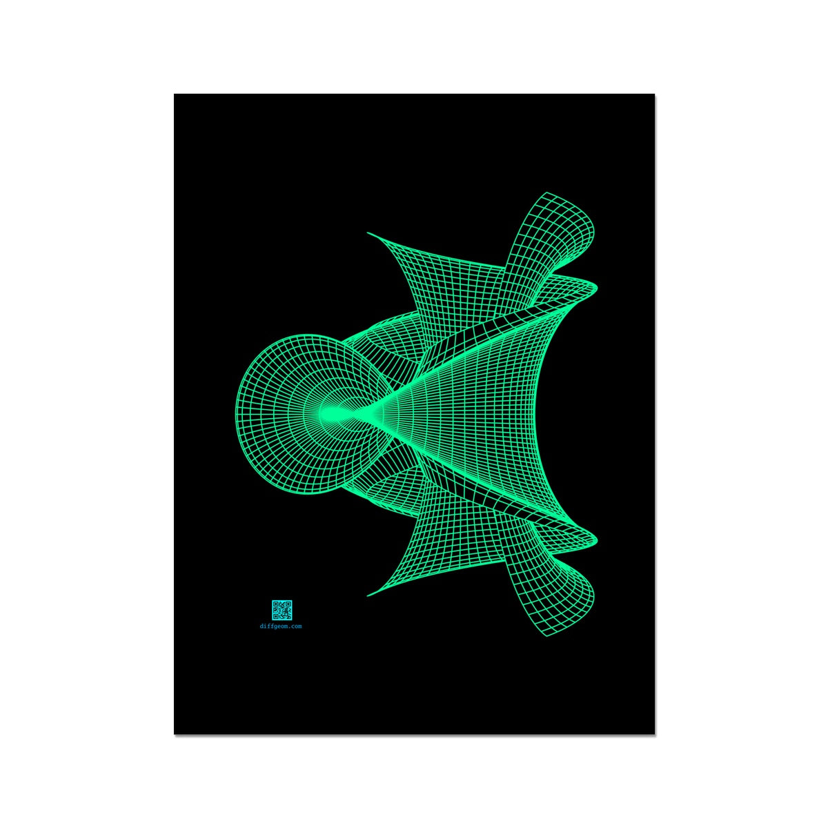 Kuen's Surface, Mesh Fine Art Print