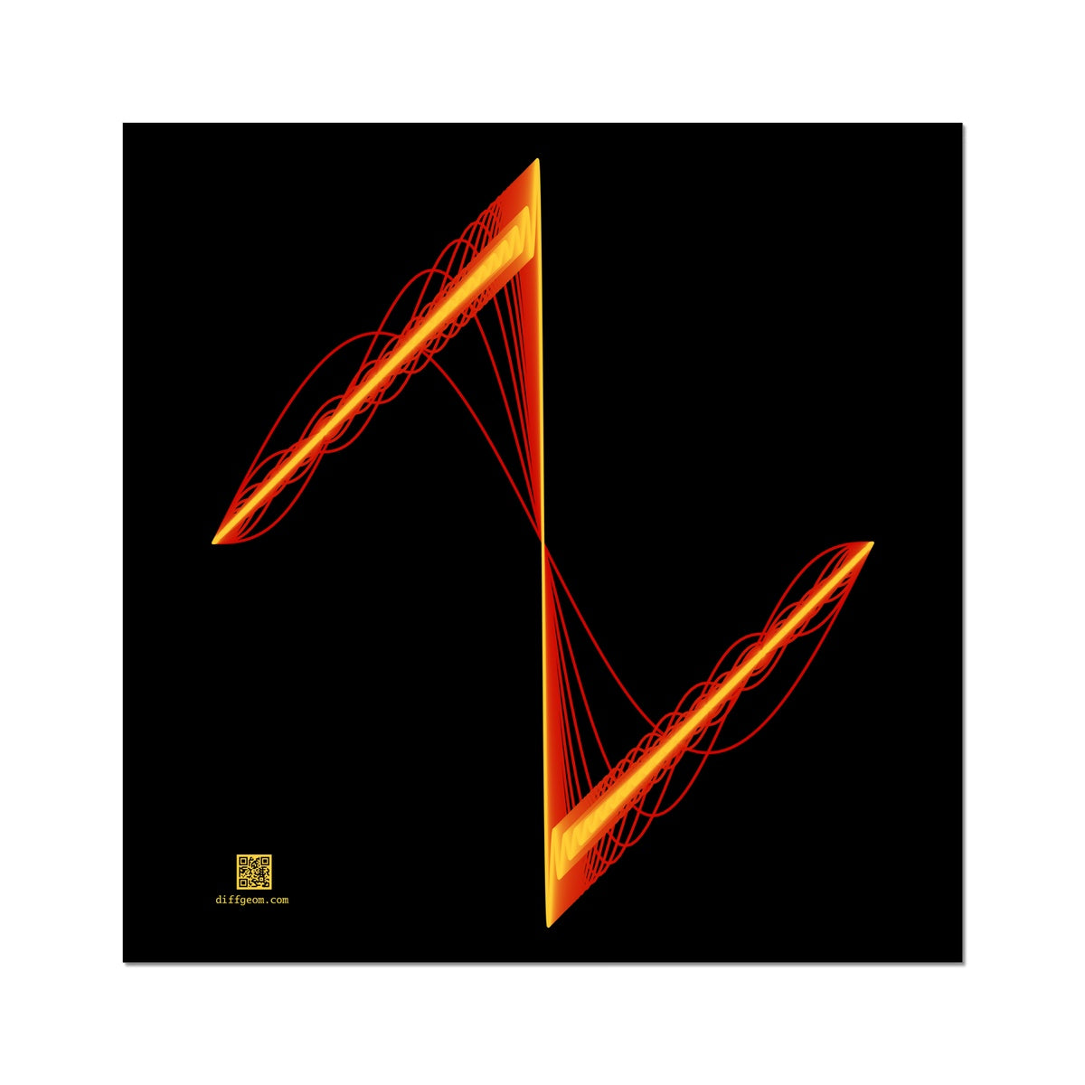 Gibbs' Phenomenon, Sawtooth Fine Art Print