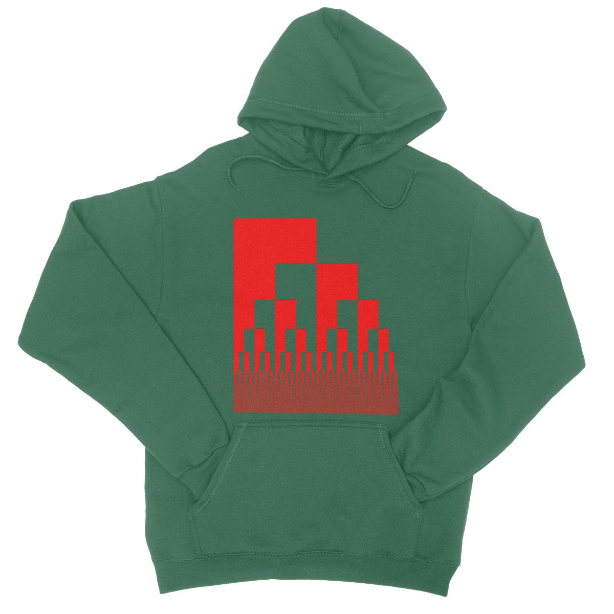Binary Cascade, Red College Hoodie