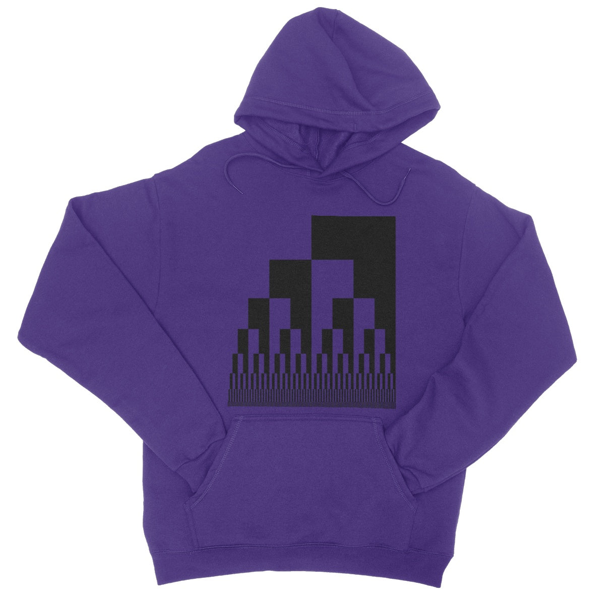 Binary Cascade College Hoodie