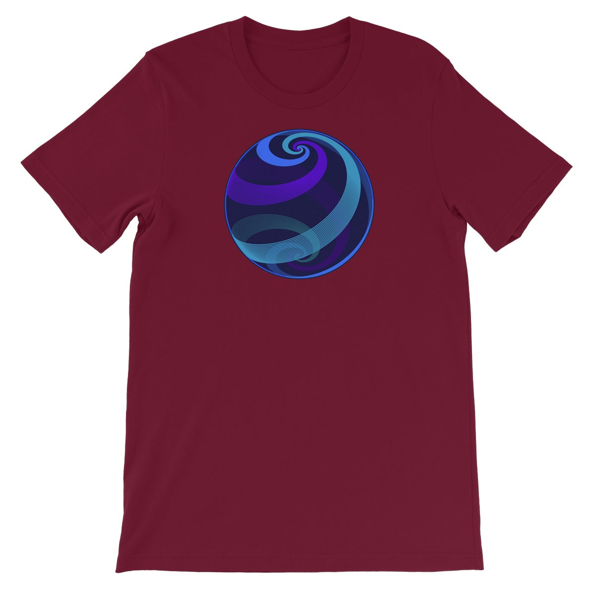 Loxodromes, Twilight Globe Unisex Short Sleeve T-Shirt