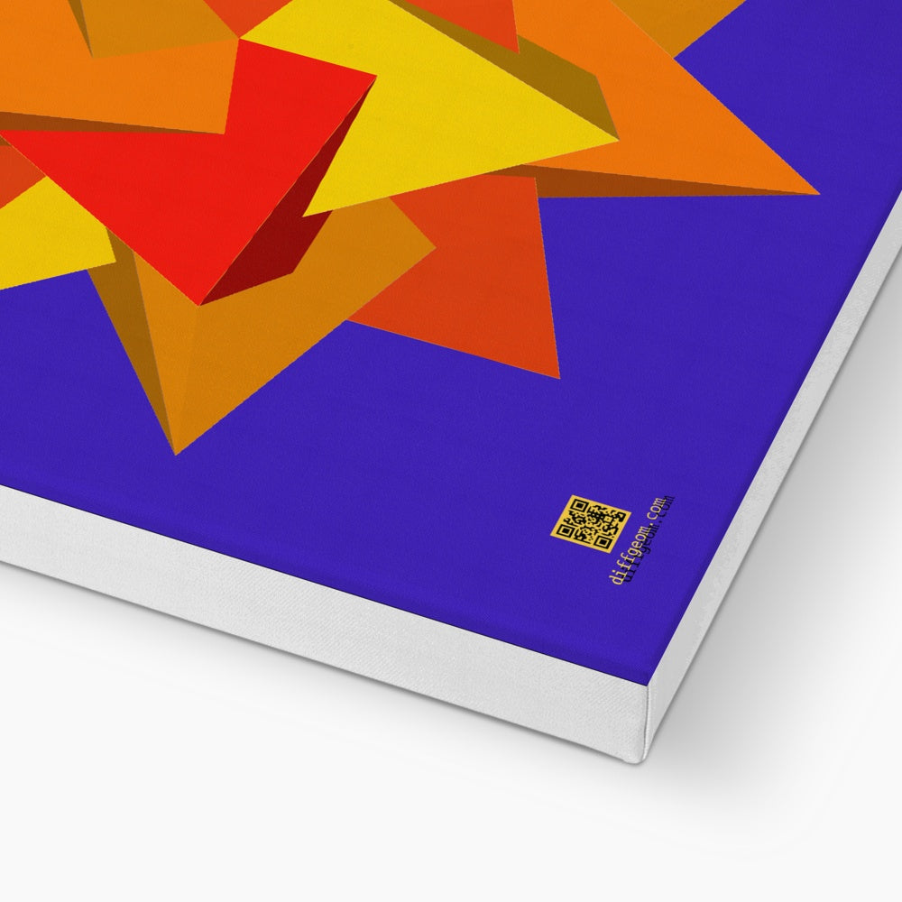 Five Tetrahedra, Autumn Eco Canvas