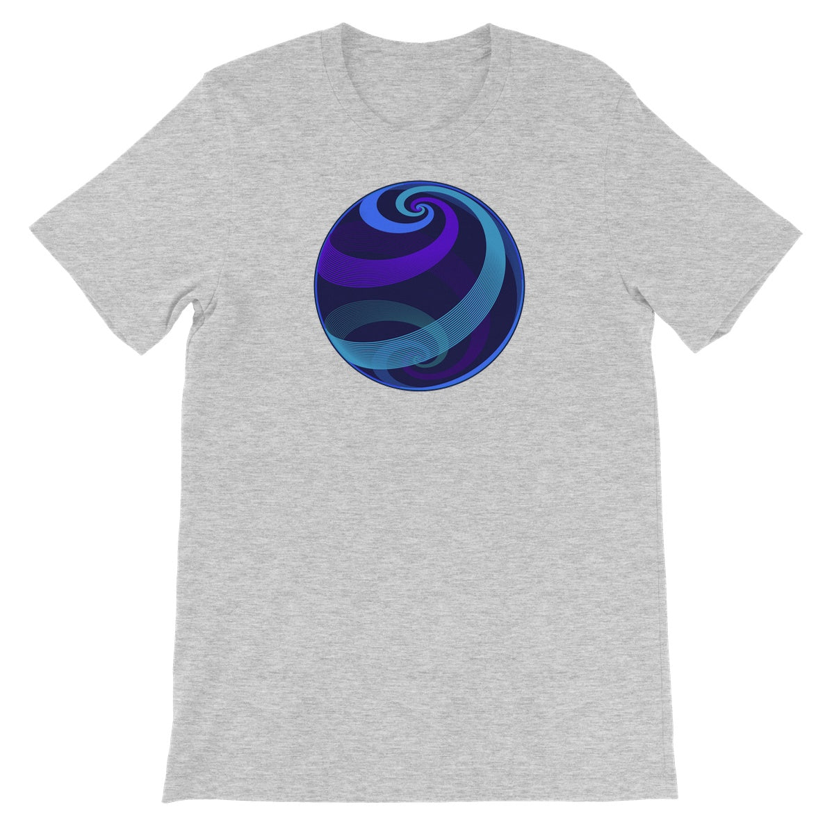 Loxodromes, Twilight Globe Unisex Short Sleeve T-Shirt