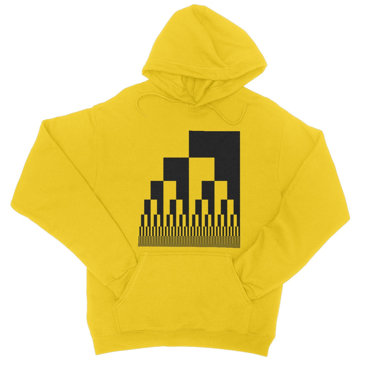 Binary Cascade College Hoodie