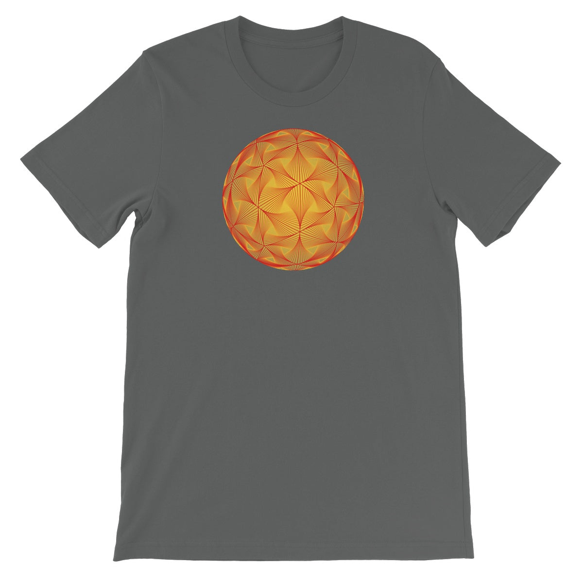 Diatom, Red Unisex Short Sleeve T-Shirt