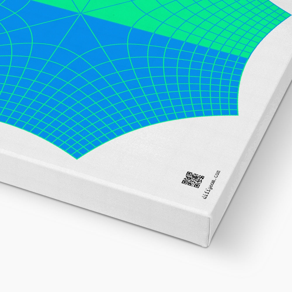 Complex Square Roots Eco Canvas