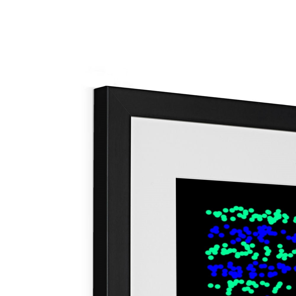 Double Slit Experiment Framed & Mounted Print