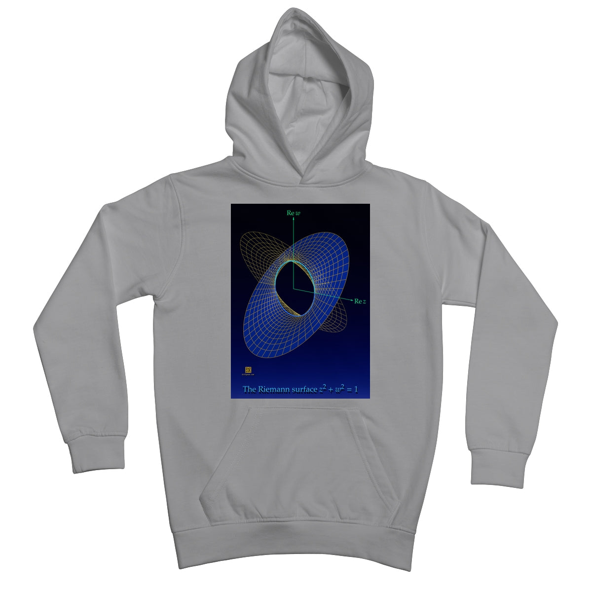 Complex Circle, 1 Slit Kids Hoodie