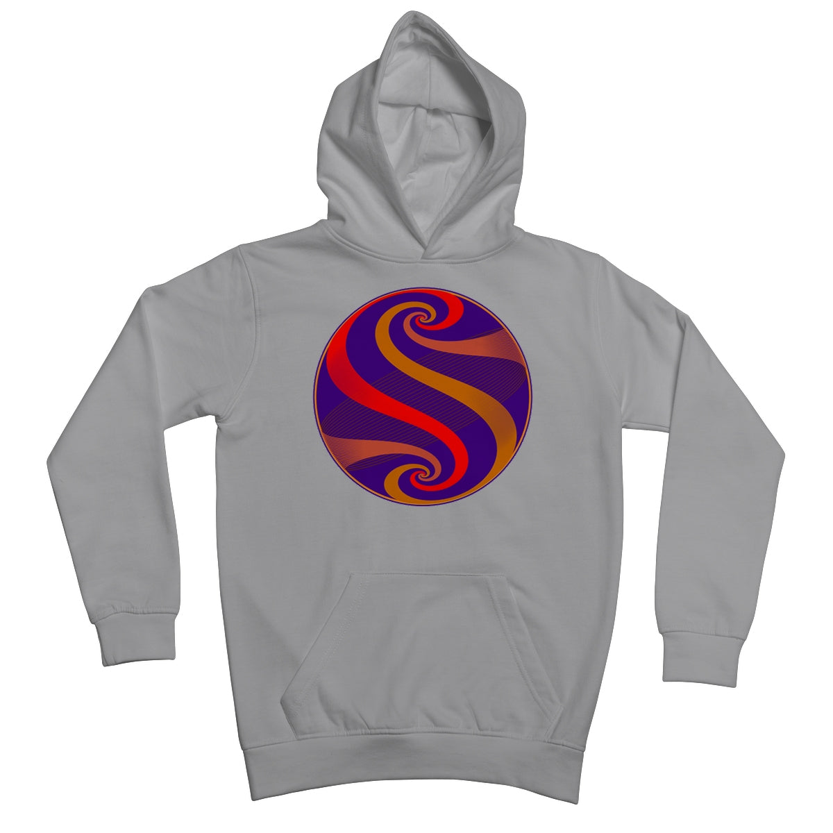 Möbius Flow, Dawn Globe Kids Hoodie