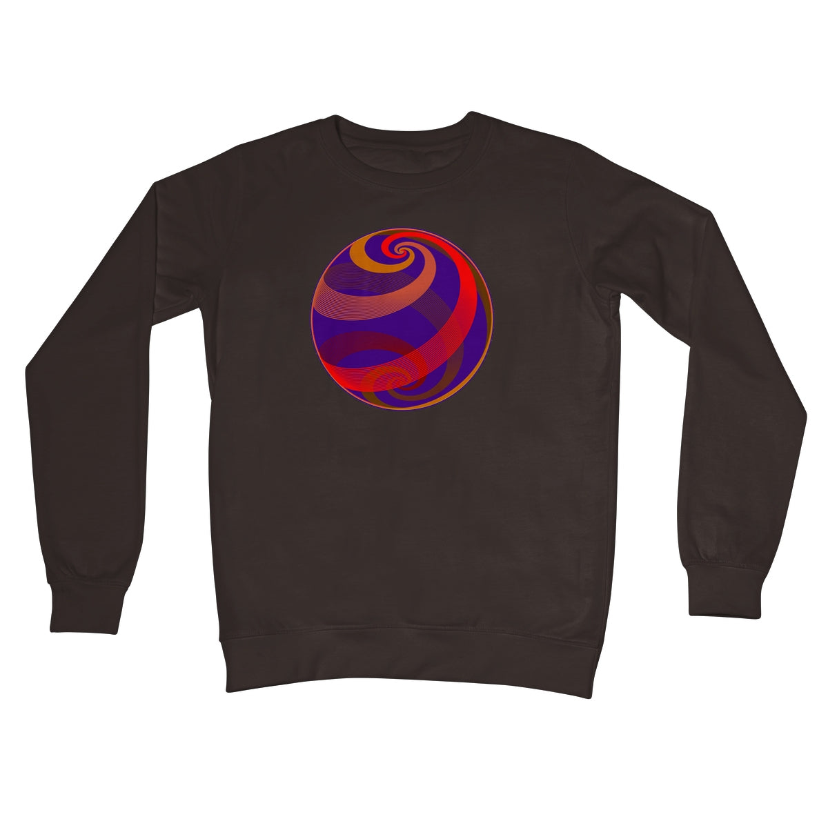 Loxodromes, Dawn Globe Crew Neck Sweatshirt