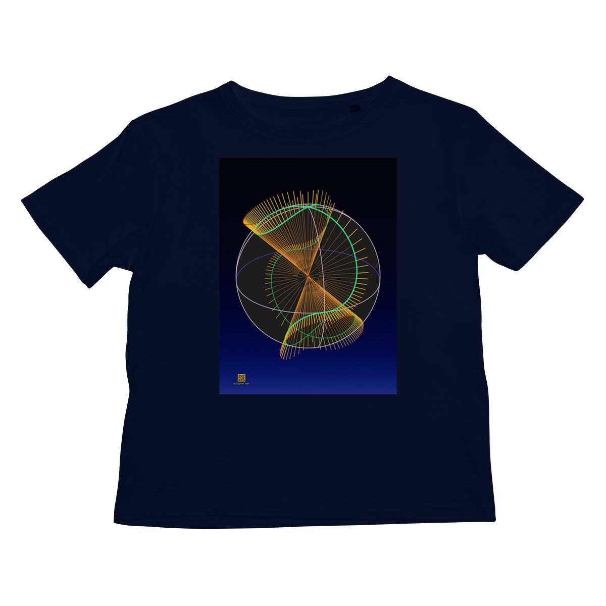 Projectivized Nodal Cubic Kids T-Shirt