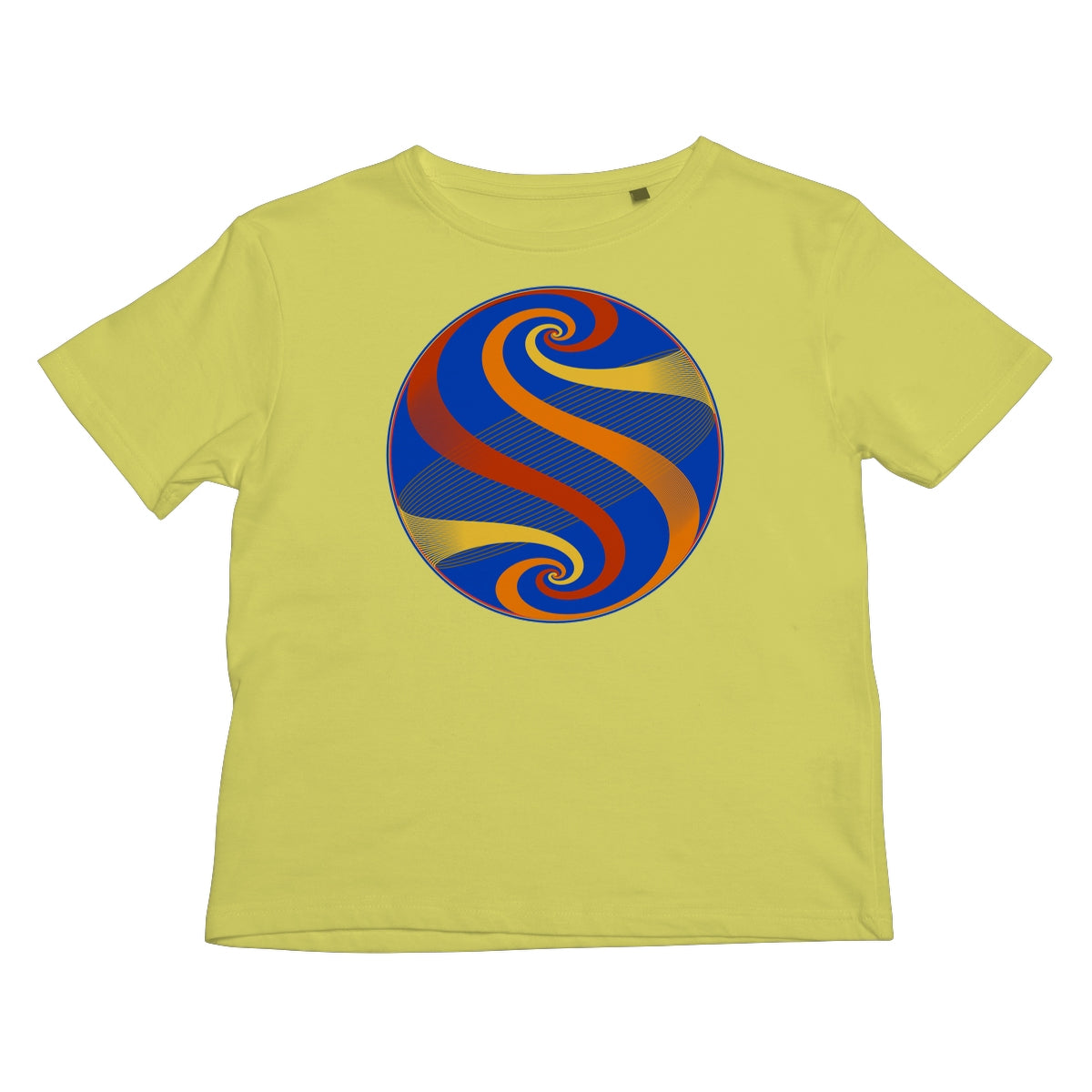 Möbius Flow, Autumn Globe Kids T-Shirt