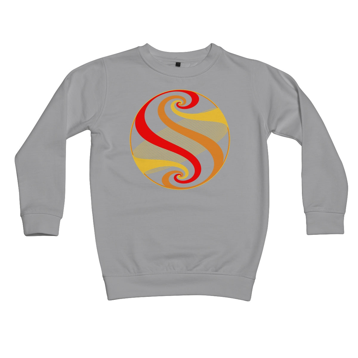 Möbius Flow, Dawn Sphere Kids Sweatshirt