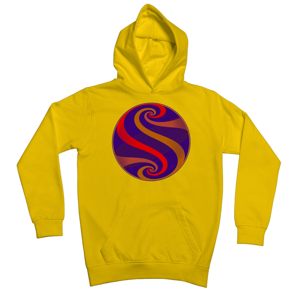 Möbius Flow, Dawn Globe Kids Hoodie