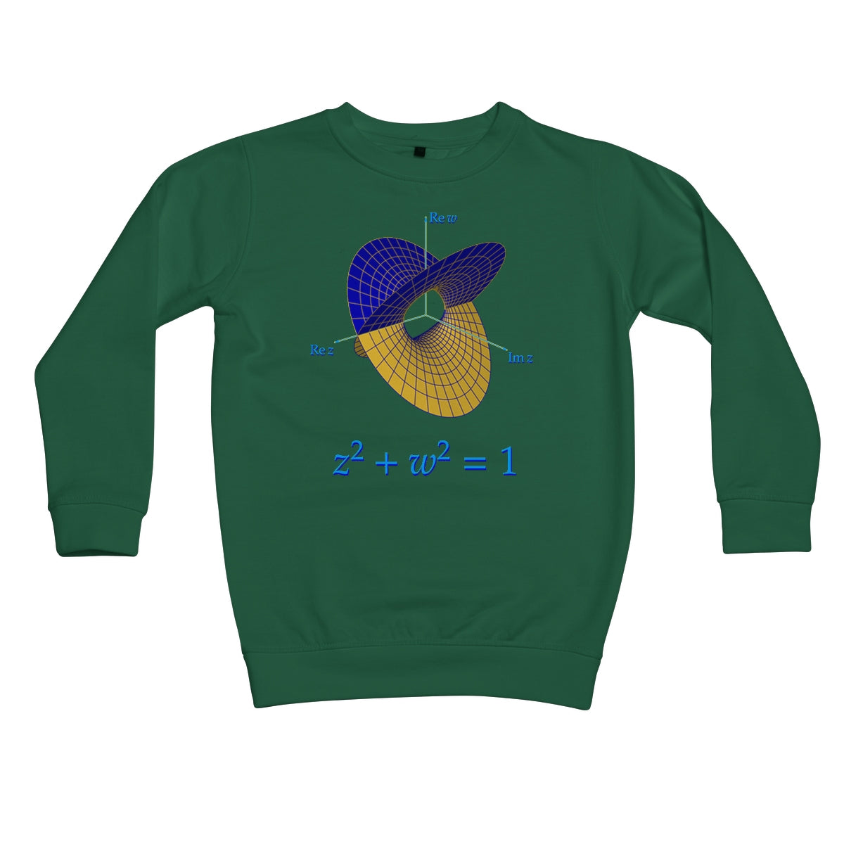 Complex Circle, 2 Slits Kids Sweatshirt