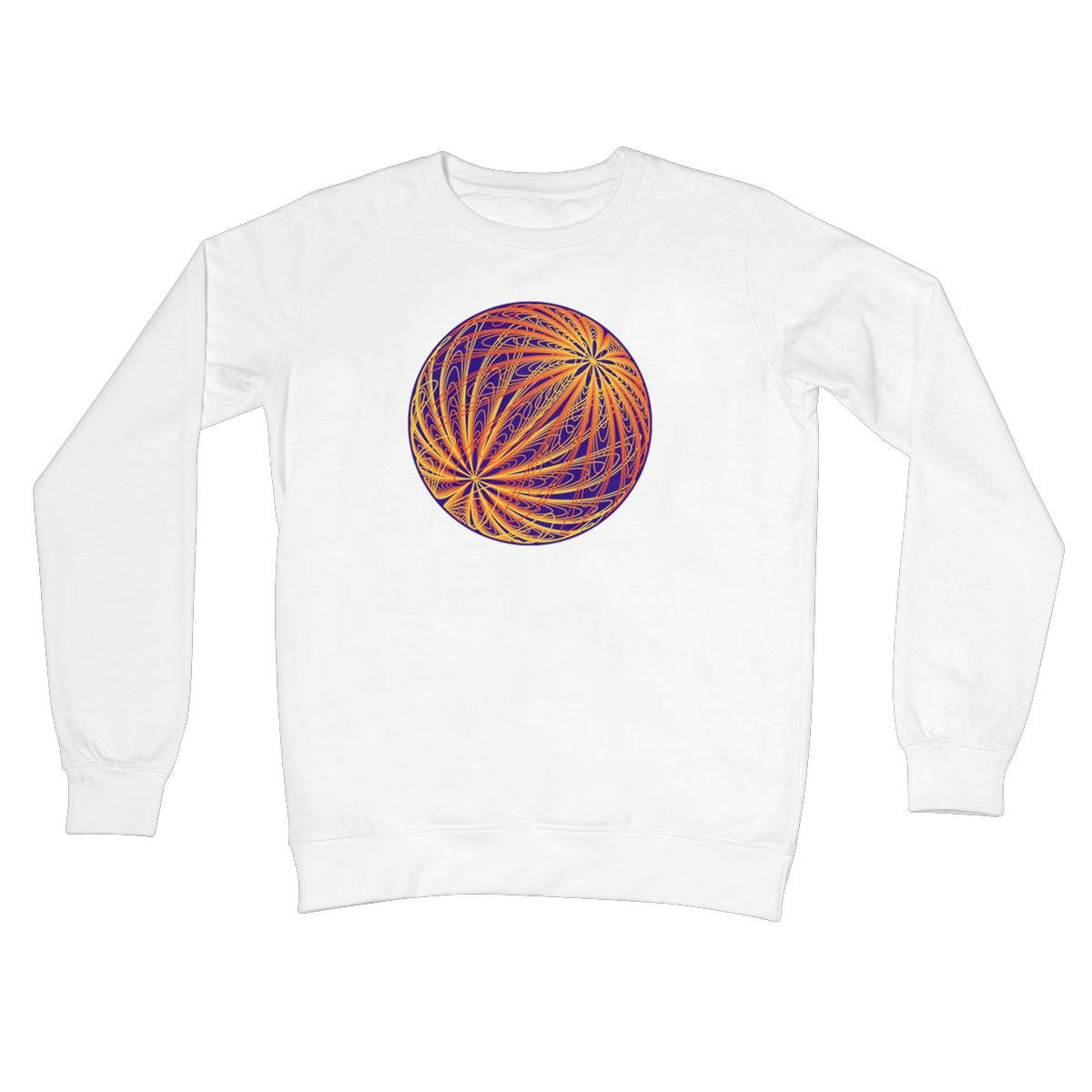 Dipole, Fire Globe Crew Neck Sweatshirt