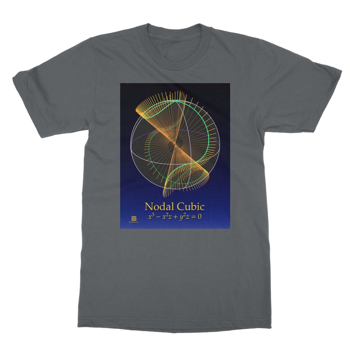 Projectivized Nodal Cubic Softstyle T-Shirt