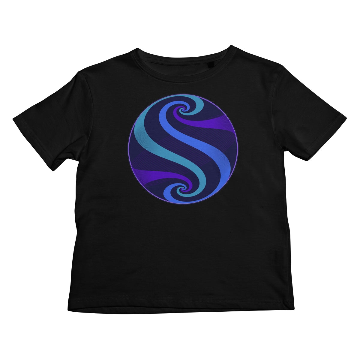 Möbius Flow, Twilight Globe Kids T-Shirt