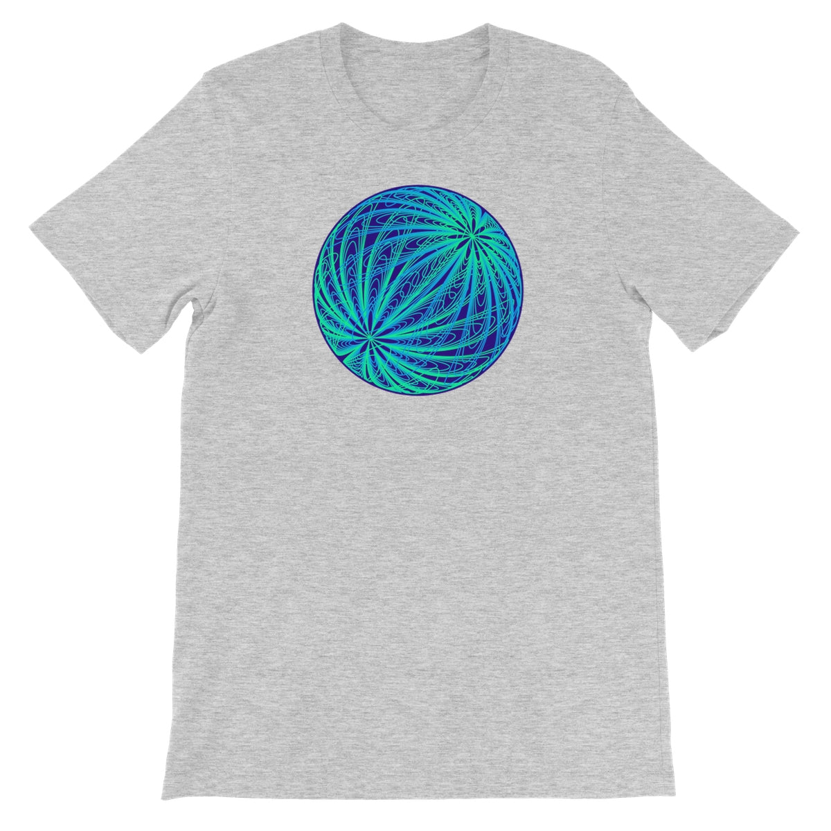 Dipole, Aurora Globe Unisex Short Sleeve T-Shirt