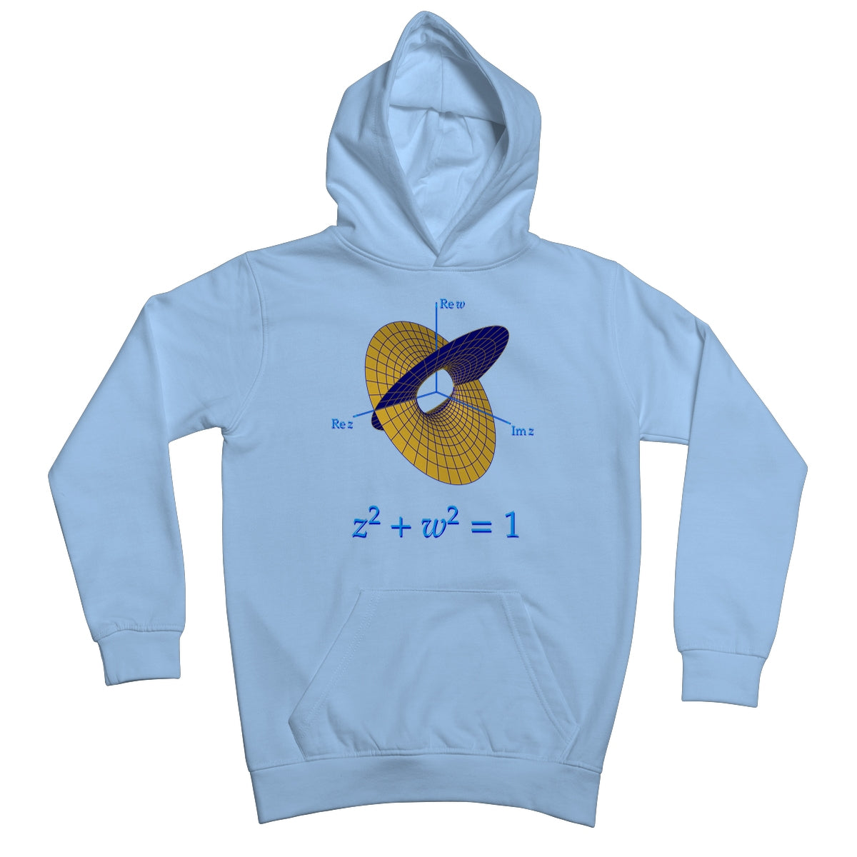 Complex Circle, 1 Slit Kids Hoodie