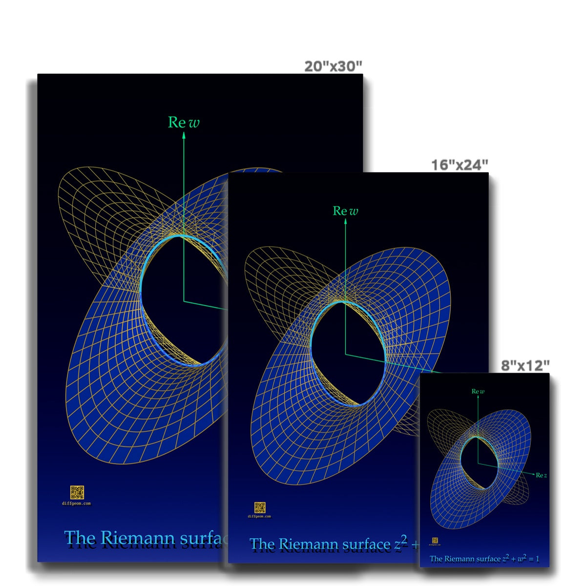 Complex Circle, 1 Slit Eco Canvas