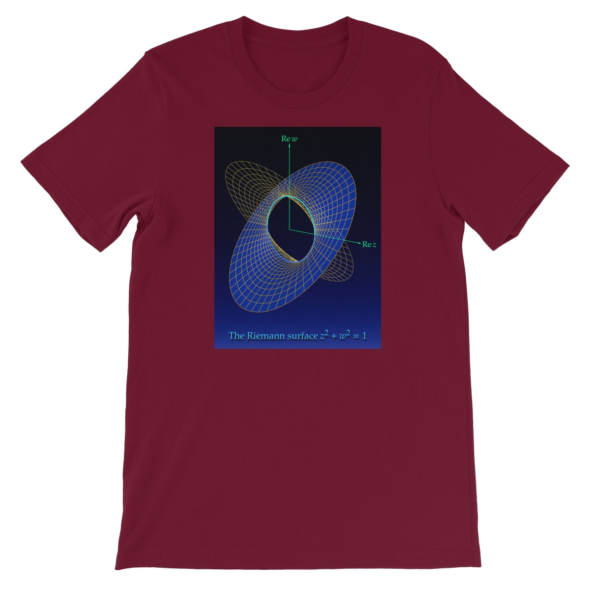 Complex Circle, 1 Slit Unisex Short Sleeve T-Shirt