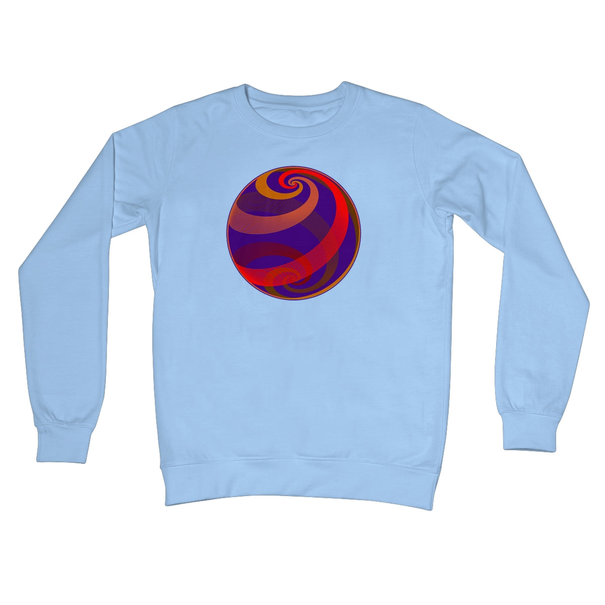 Loxodromes, Dawn Globe Crew Neck Sweatshirt