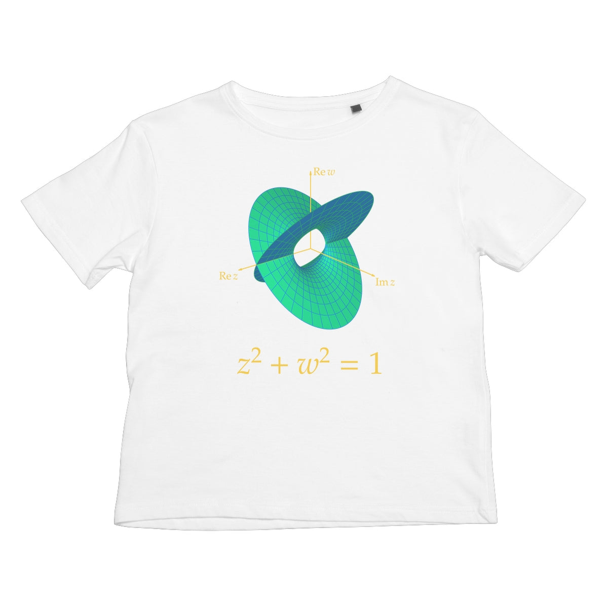 Complex Circle, 1 Slit Kids T-Shirt