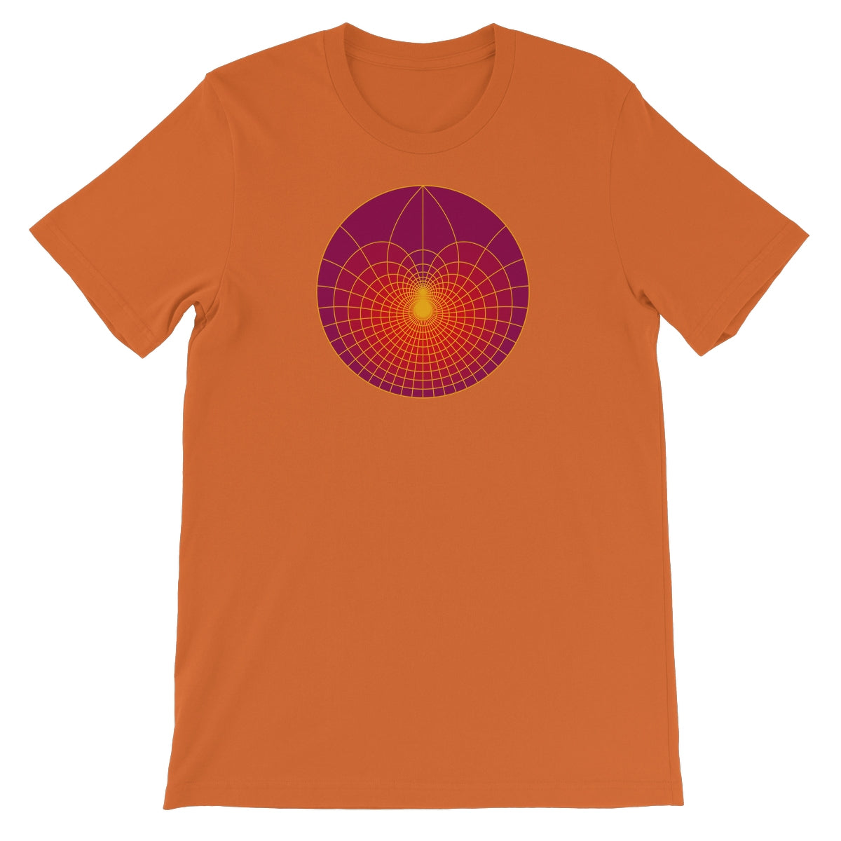 Lotus, Sunset Unisex Short Sleeve T-Shirt