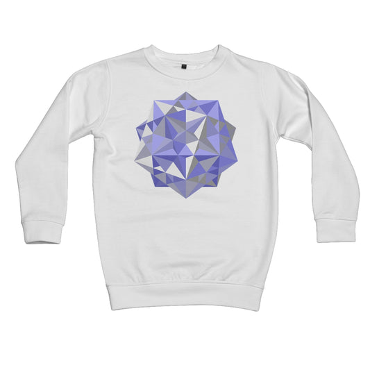 Five Cubes, Winter Kids Sweatshirt