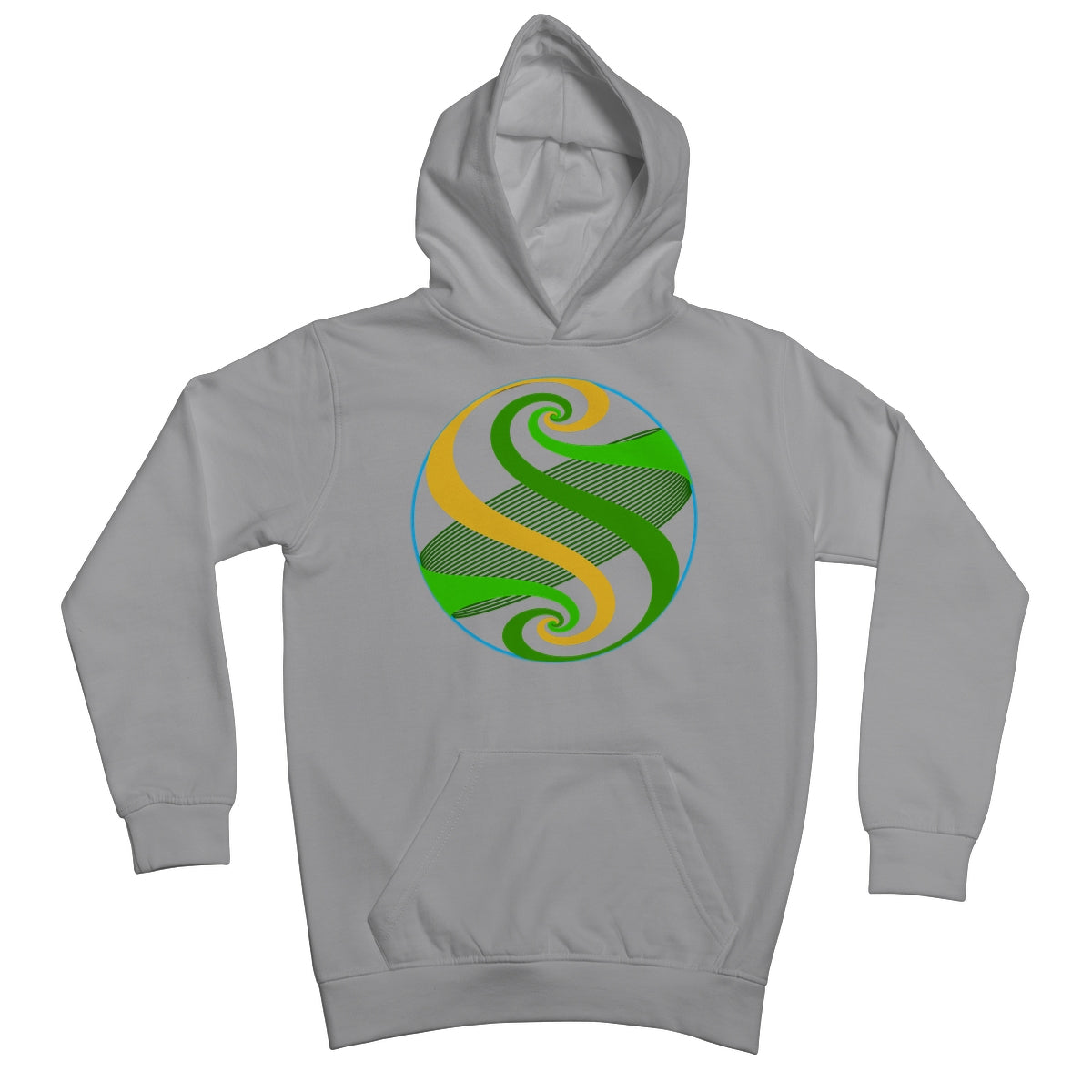 Möbius Flow, Pond Sphere Kids Hoodie