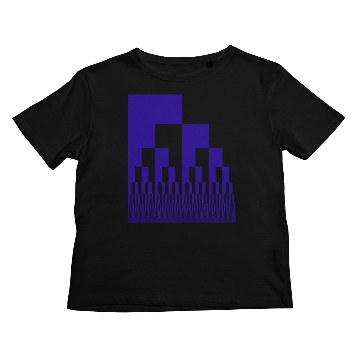 Binary Cascade, Blue Kids T-Shirt