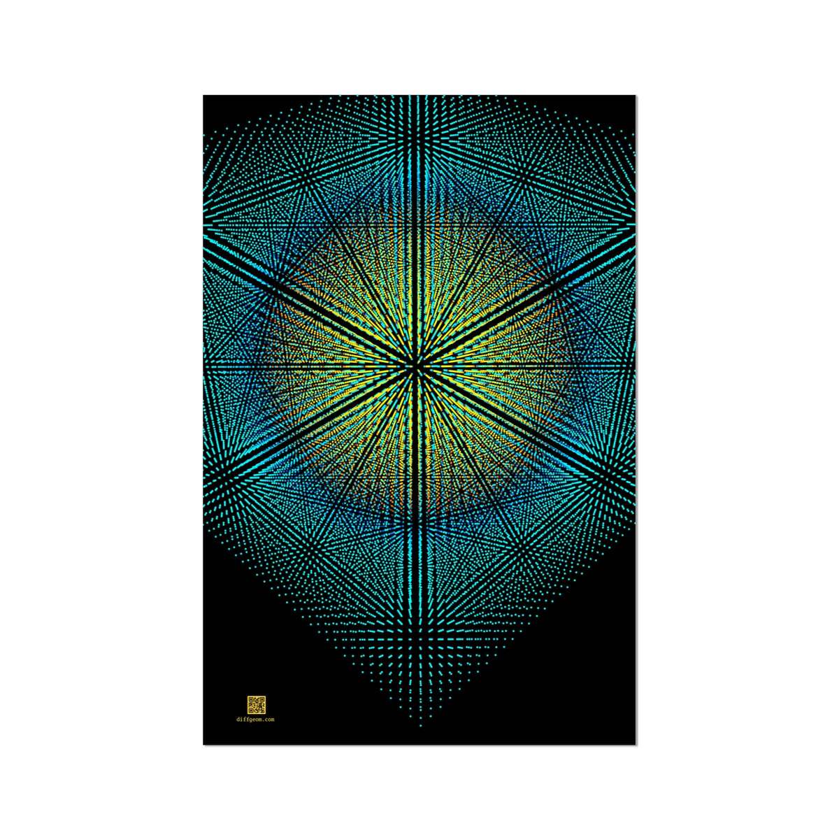 Crystallogram Fine Art Print